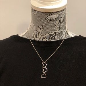 Lia Sophia Heartthrob Silver Necklace